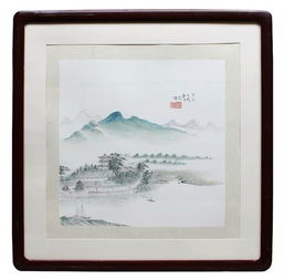  普渡寺住持怡僧法师国画作品赏析
