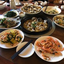  山水田园农家乐的海鲜大餐好不好吃用户评价口味怎么样三亚美食海鲜大餐实拍图片大众点评