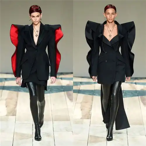  alexandermcqueen2020秋冬女装系列红与黑之歌