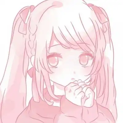  叭叽小茶粉色系女头