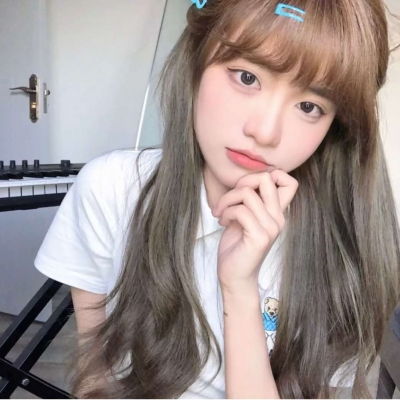  曦颜氛围感唯美真人女生头像