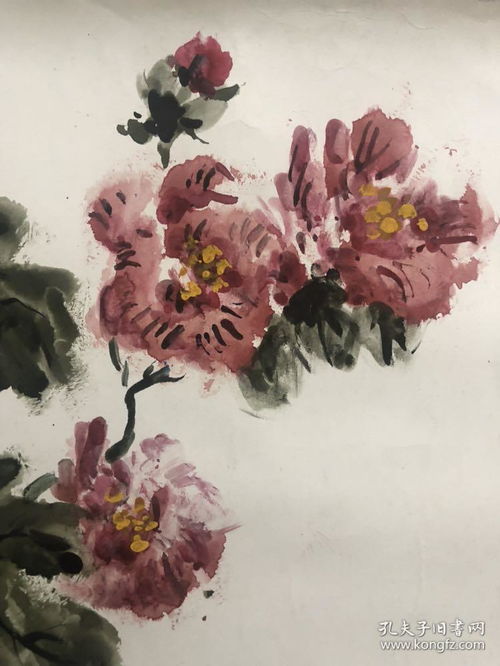 沪上名家冯裕根精品手指画