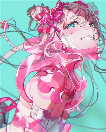  矗立于人类之墓顶端的少女
