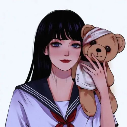  微信头像精选小姐姐动漫可爱头像,画风美到想哭
