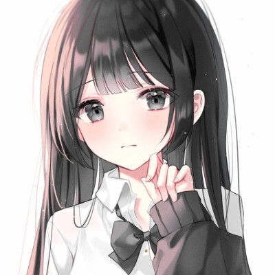  女生头像动漫女头可爱二次元仙气