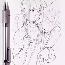  手绘美到犯规吸粉89万,确认眼神是自带仙气的美少女