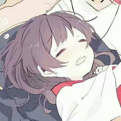 二次元失恋后的头像情侣