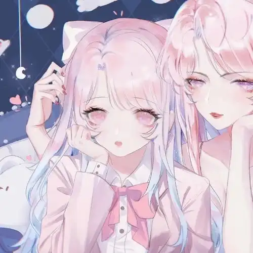  动漫闺蜜头像我们未来还有多少好年月呀