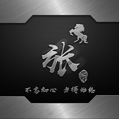  2019该换个微信头像了,20张金属立体励志签名头像,好看又大气