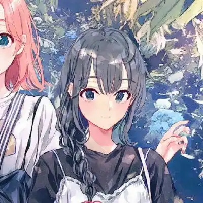  汐颜.动漫女头闺蜜可爱一对两女生头像我要个性网