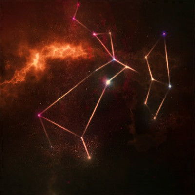  星座图片头像,个性唯美星座形状图片