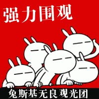  可爱的兔斯基彩色qq高清头像大全