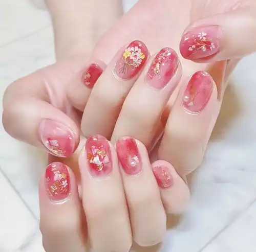  新娘美甲精选,一定要放肆的美