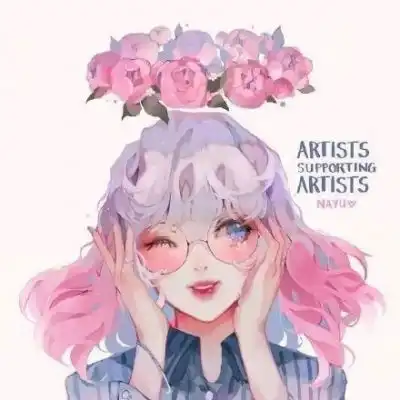  女孩与花,insnayuillust图源网络唯美图片我要个性网