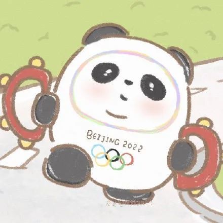  冰墩墩头像雪容融头像冬奥吉祥物头像