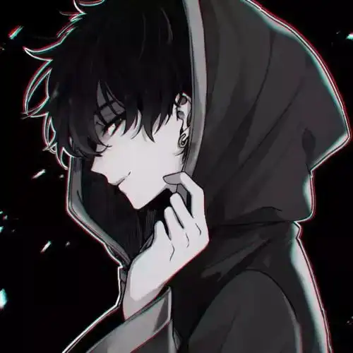  暗黑系列动漫微信头像