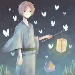  求一张图片,萤火之森的男主,摘下面具的,画风不要崩坏