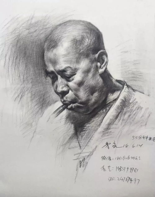 素描头像7大丢分点,避免这些错误,素描水平蹭蹭上涨