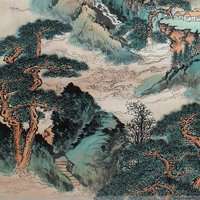  山水画头像大全微信头像图片大全