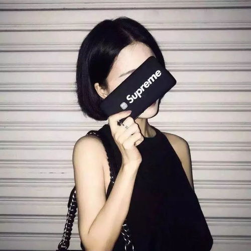 情侣头像黑色系一男一女
