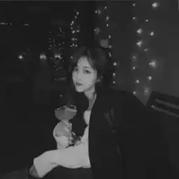  超酷黑色系列情侣头像