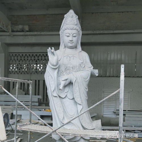  石雕观音菩萨像图片大全