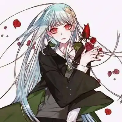  很丧的头像情头一对病态暗黑丧系动漫cp情头