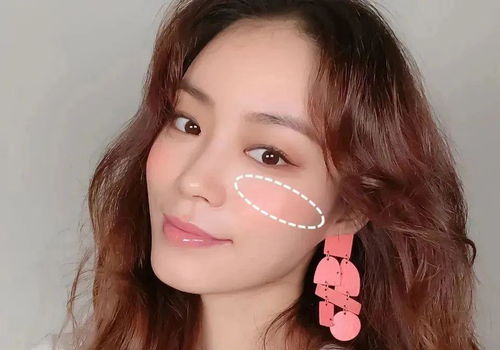  腮红怎么画都俗气根据脸型画腮红教学,7字刷法完美修饰圆脸