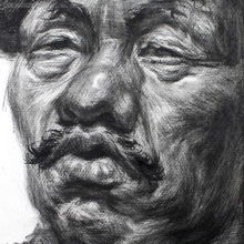  广州美术学院染织系2006级,关子福,素描头像美术高考投稿作品2010032303