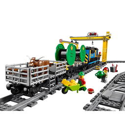  史低价lego乐高60052城市系列遥控货运火车海淘