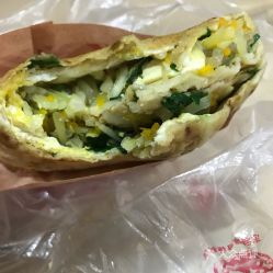  枣庄菜煎饼的煎饼加鸡蛋好不好吃用户评价口味怎么样青岛美食煎饼加鸡蛋实拍图片大众点评