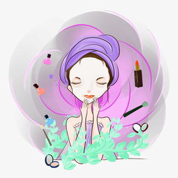  欧美风小女孩和叶子图片素材其他格式下载动漫人物大全