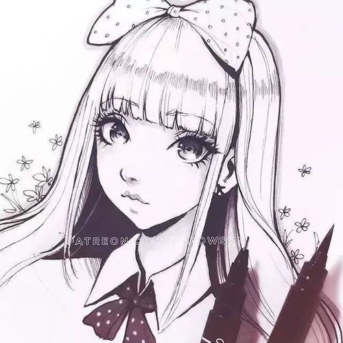  90后美女的二次元漫画如同夏天的清风冬日的暖炉