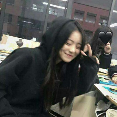  女生可爱剪刀手头像