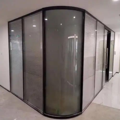  美隔办公中空百叶隔断,深圳龙华环保办公中空玻璃百叶隔断价格实惠-黄页88网