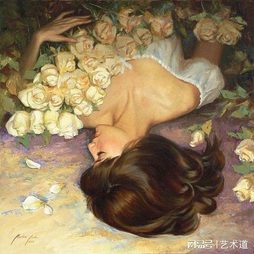  绘画天才安德烈笔下的美女,妩媚动人,清纯可爱