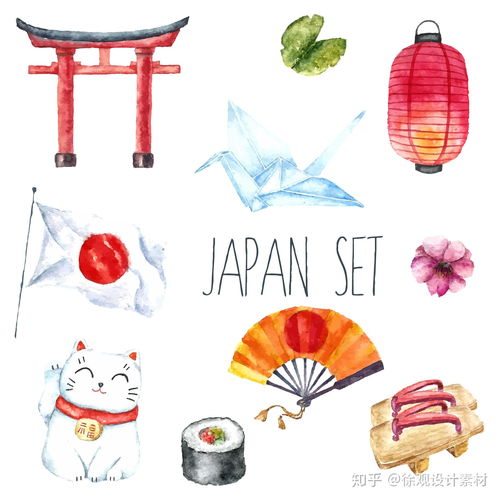 手绘头像小清新插画