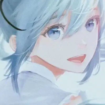  蓝色系动漫女生头像杂可爱,动卡通动漫头像我要个性网