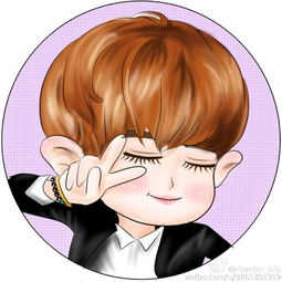  跪求朴灿烈动漫卡通图片啊手绘的也行啊