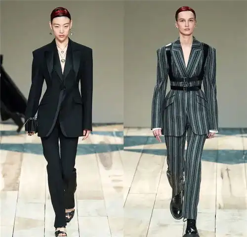  alexandermcqueen2020秋冬女装系列红与黑之歌