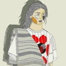 灵感集搜集那些妙趣横生的创意服装效果图插画,送给需要的你