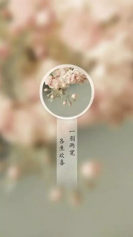  青听一颦一笑都成画,聚散离合皆是诗