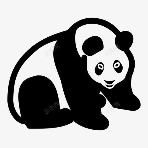  熊猫动物熊图标设计图片免费下载页面网页平面电商创意素材熊猫图标