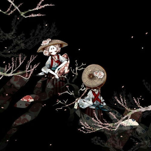  日本插画师一组小清新风格插画艺术作品ω