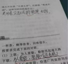  段子手从娃娃抓起,小学生搞笑作业合集