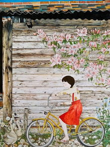  日本插画师的小清新插画作品欣赏