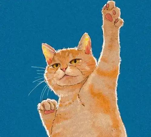  一组手绘插画情侣头像