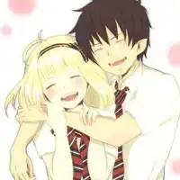  一个动漫女生穿着校服的情侣头像微信头像图片大全