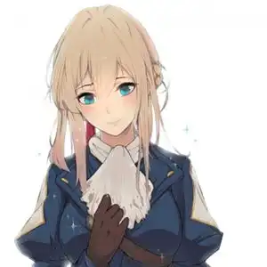  紫罗兰永恒花园女主头像,也有几张情侣的还有男生的