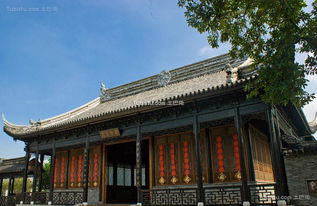  中式建筑大殿图片